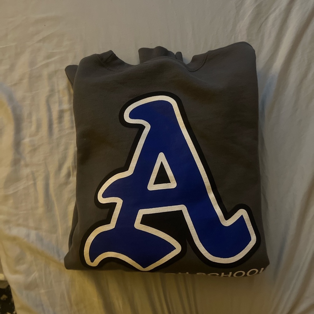 Y2k Auburn junior highschool crewneck sweatshirt, cut off tag